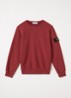 00002 sweater met logo - Steenrood