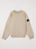 00007 sweater met logo - Beige