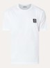 11002 T-shirt met logo - Wit