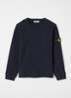 61000 sweater met ribstructuur - Donkerblauw