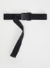 9300001 Riem met logo - Zwart