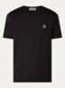 S0013 T-shirt met logo - Donkerblauw