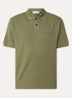 S0039 regular fit polo met logoborduring - Mosgroen