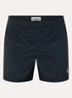 S0043 Long zwemshorts met steekzakken - Donkerblauw
