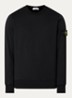 S0051 sweater met logo - Zwart