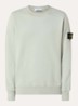 S0051 sweater met logo - Lindegroen