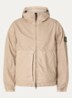 S0069 Jack met capuchon en ritszakken - Beige