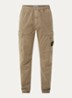 S00L1 tapered fit cargobroek met steekzakken en logo - Mosgroen