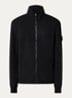 S0F53 sweatvest met logo - Zwart