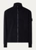 S0F53 sweatvest met logo - Donkerblauw