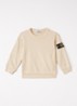 SO062 Felpa sweater met logo - Beige