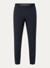 Melwin slim fit pantalon met steekzakken - Donkerblauw