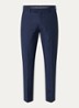 Melwin slim fit pantalon met steekzakken - Donkerblauw