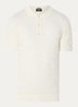 Vincent regular fit polo met ruitdessin - Beige