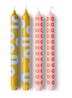 Dinerkaars 24 cm set van 4 - Roze