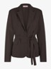 Elin blazer met strikceintuur - Rood