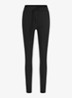 High waist tapered fit joggingbroek met steekzakken - Zwart