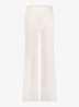 Lexie high waist wide fit broek met steekzakken - Gebroken wit