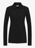 Poppy blouse met kraag - Zwart