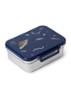 Broodtrommel met print 94 cl - Paars