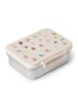 Broodtrommel met print 94 cl - Gebroken wit