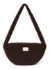 Crossbodytas van teddy - Chocoladebruin