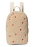 Hearts rugzak van teddy met borduring - Beige