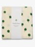 Hydrofiele doek met print - Wit