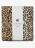 Hydrofiele doek met print - Bruin