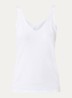 Tanktop met stretch - Wit