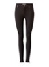 Fioni skinny jegging met ritsdetails - Antraciet