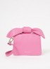Niyah Mini handtas van leer - Roze