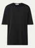 Harper T-shirt met ronde hals - Zwart