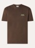 Catna T-shirt met front- en backprint - Donkerbruin