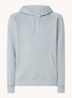 Hoodie met logo- en backprint - Blauwgrijs