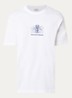Lion Speaker Tee met front- en backprint - Wit