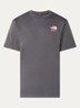 1966 Flora T-shirt met logo- en backprint - Antraciet