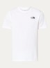 Evolution Box T-shirt met logo- en backprint - Wit