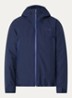 Range gewatteerd jack met donsvulling en capuchon - Donkerblauw