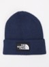 The Logo Box grofgebreide muts - Donkerblauw