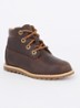 Pokey Pine veterboot van nubuck - Donkerbruin