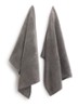 Keukendoek 50 x 50 cm set van 2 - Middengrijs