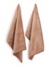 Keukendoek 50 x 50 cm set van 2 - Cognac