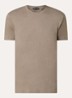 T-shirt met logoborduring - Olijfgroen