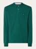 1985 regular fit polo van piqué katoen  - Groen