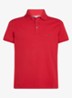 1985 slim fit polo met logoborduring - Primary red / rood