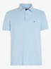 1985 slim fit polo met logoborduring - Kingly blue / blauw