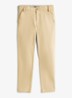 1985 straight fit chino met steekzakken - Donkerbeige