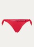 Bikinislip met logoband - Rood