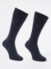 Birdseye sokken in 2-pack - Indigo